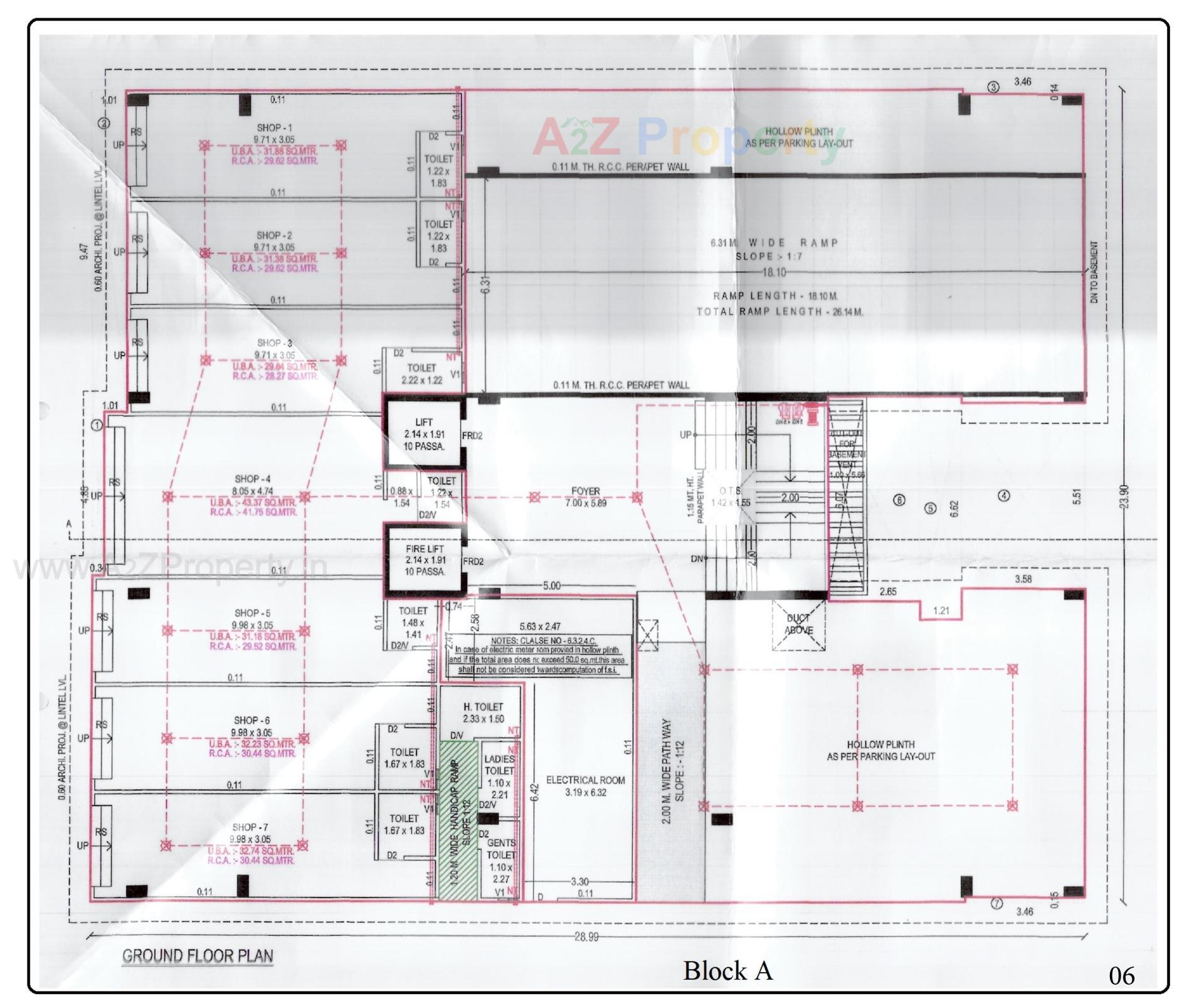 Layout of real estate project Kamalam Serenity located at Ahmedabad, Ahmedabad, Gujarat
