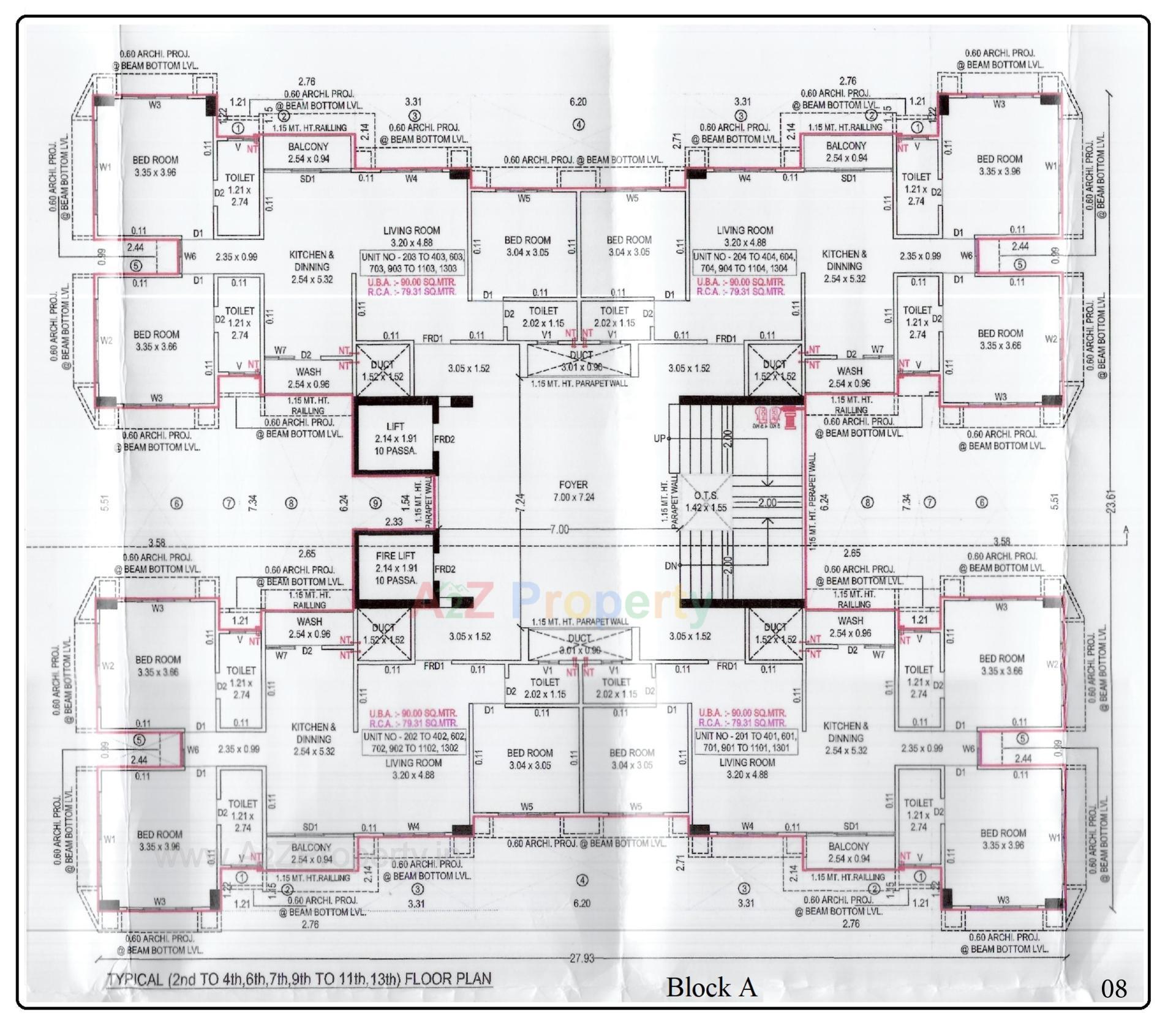 Layout of real estate project Kamalam Serenity located at Ahmedabad, Ahmedabad, Gujarat