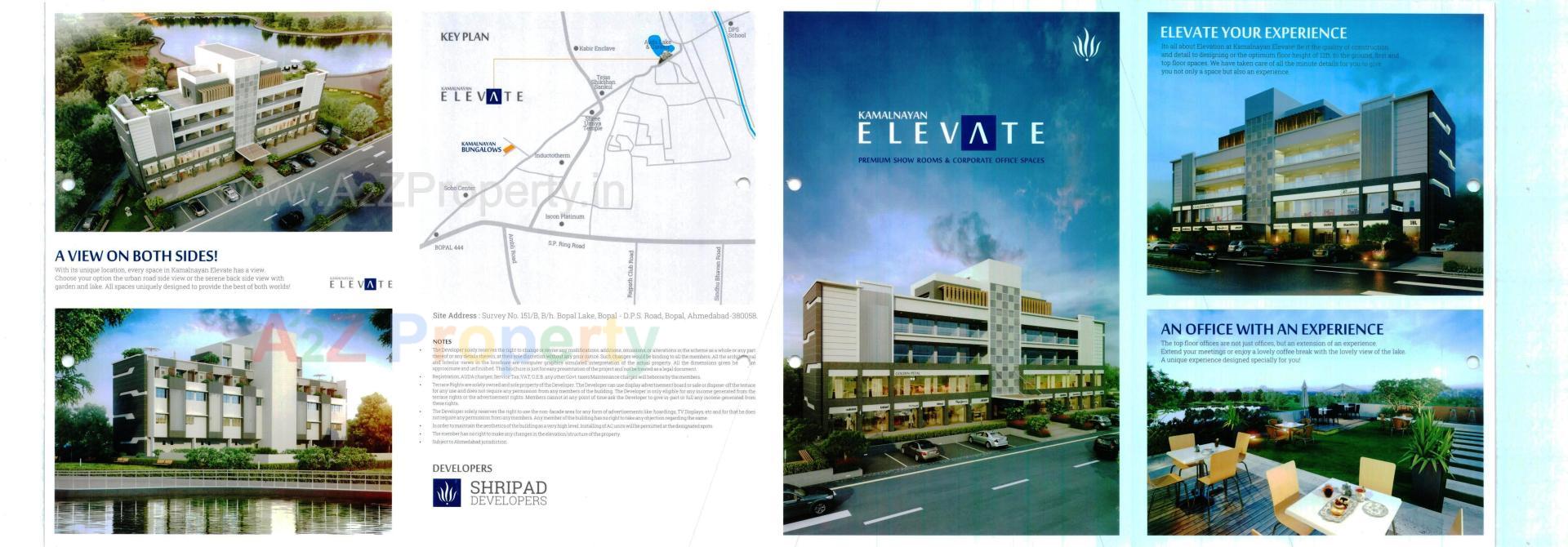  of real estate project Kamalnayan Elevate located at Bopal, Ahmedabad, Gujarat
