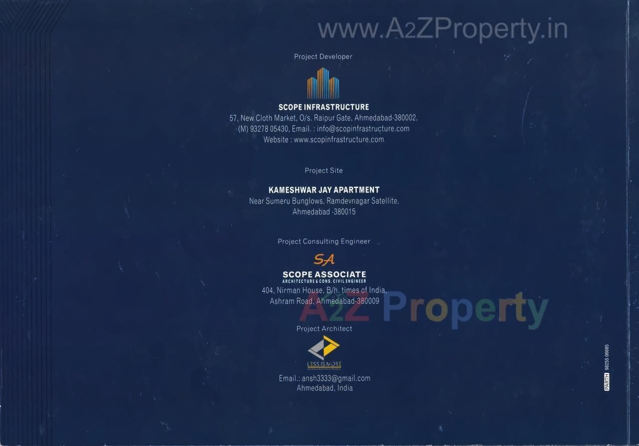  of real estate project Kameshwar Jay Apartment located at Ahmedabad, Ahmedabad, Gujarat
