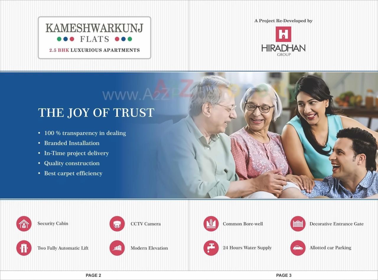 Amenities of Kameshwarkunj