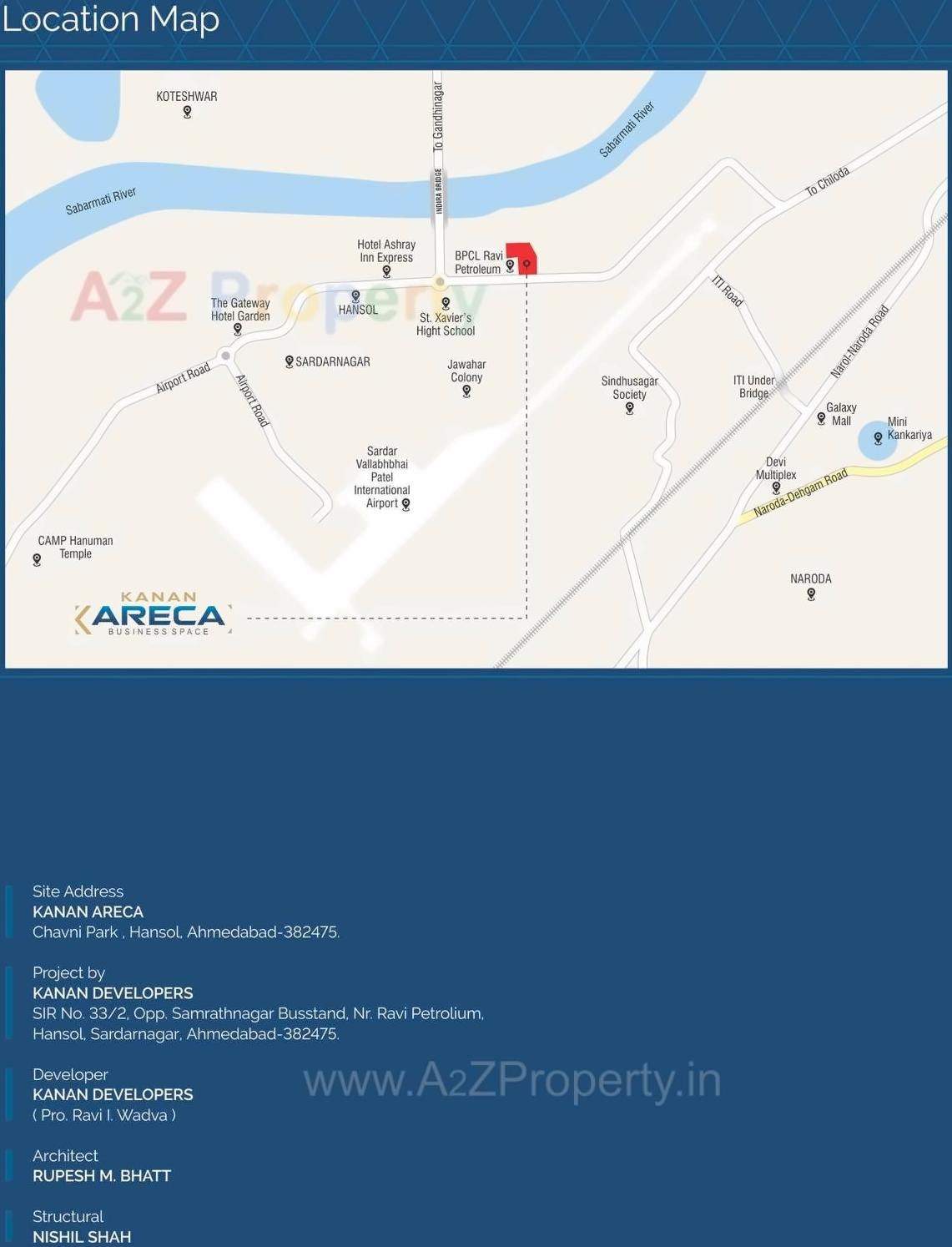  of real estate project Kanan Areca located at Harsol, Ahmedabad, Gujarat