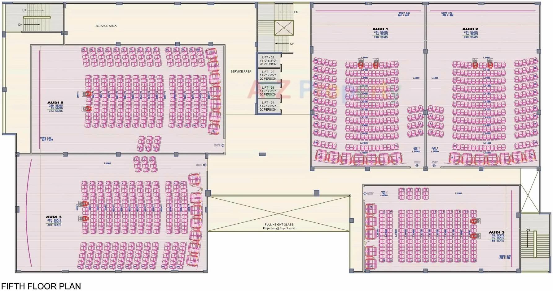 Layout of real estate project Kankubag Mall located at Ahmedabad, Ahmedabad, Gujarat