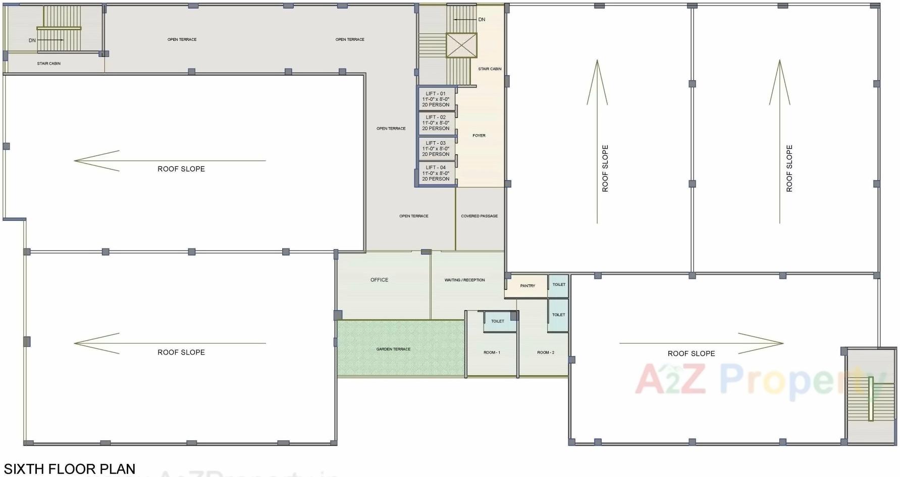 Layout of real estate project Kankubag Mall located at Ahmedabad, Ahmedabad, Gujarat