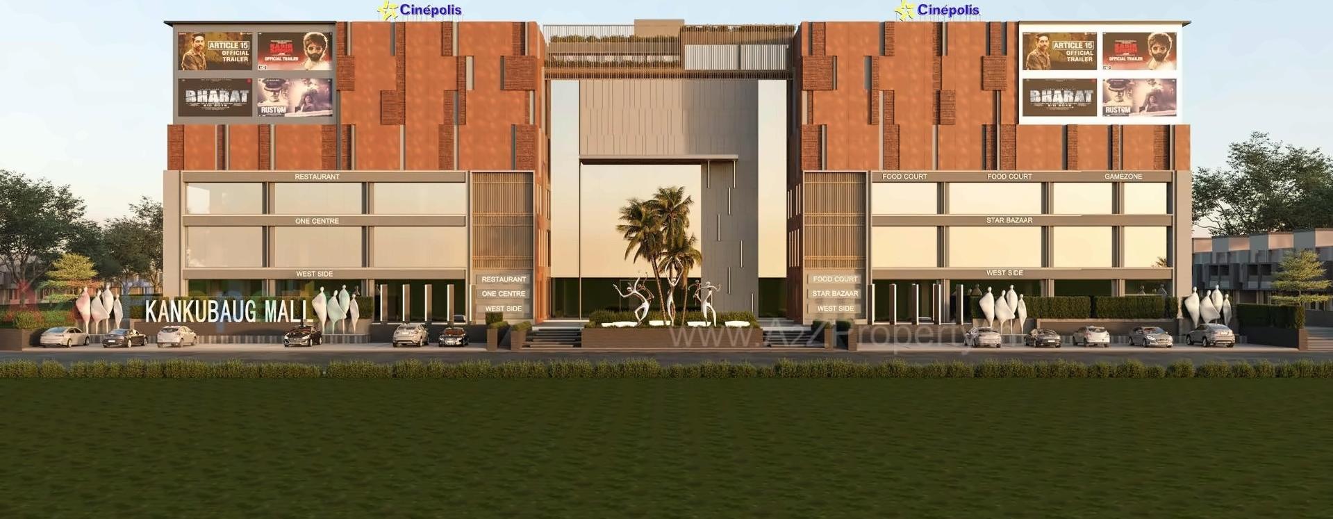 Layout of real estate project Kankubag Mall located at Ahmedabad, Ahmedabad, Gujarat