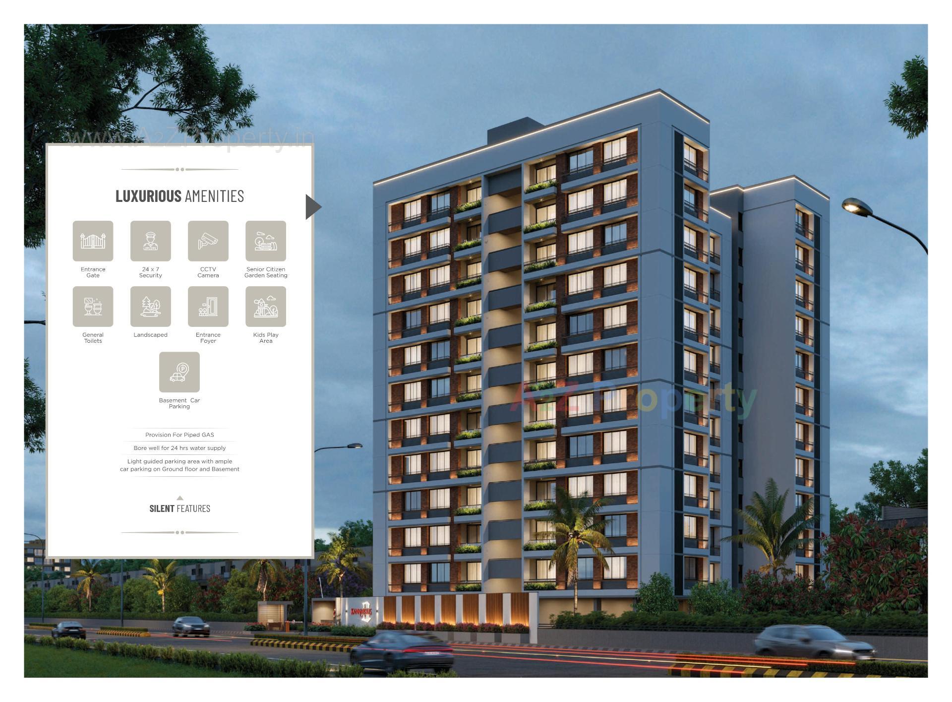 3D Elevation of real estate project Kannapolis located at Ahmedabad, Ahmedabad, Gujarat