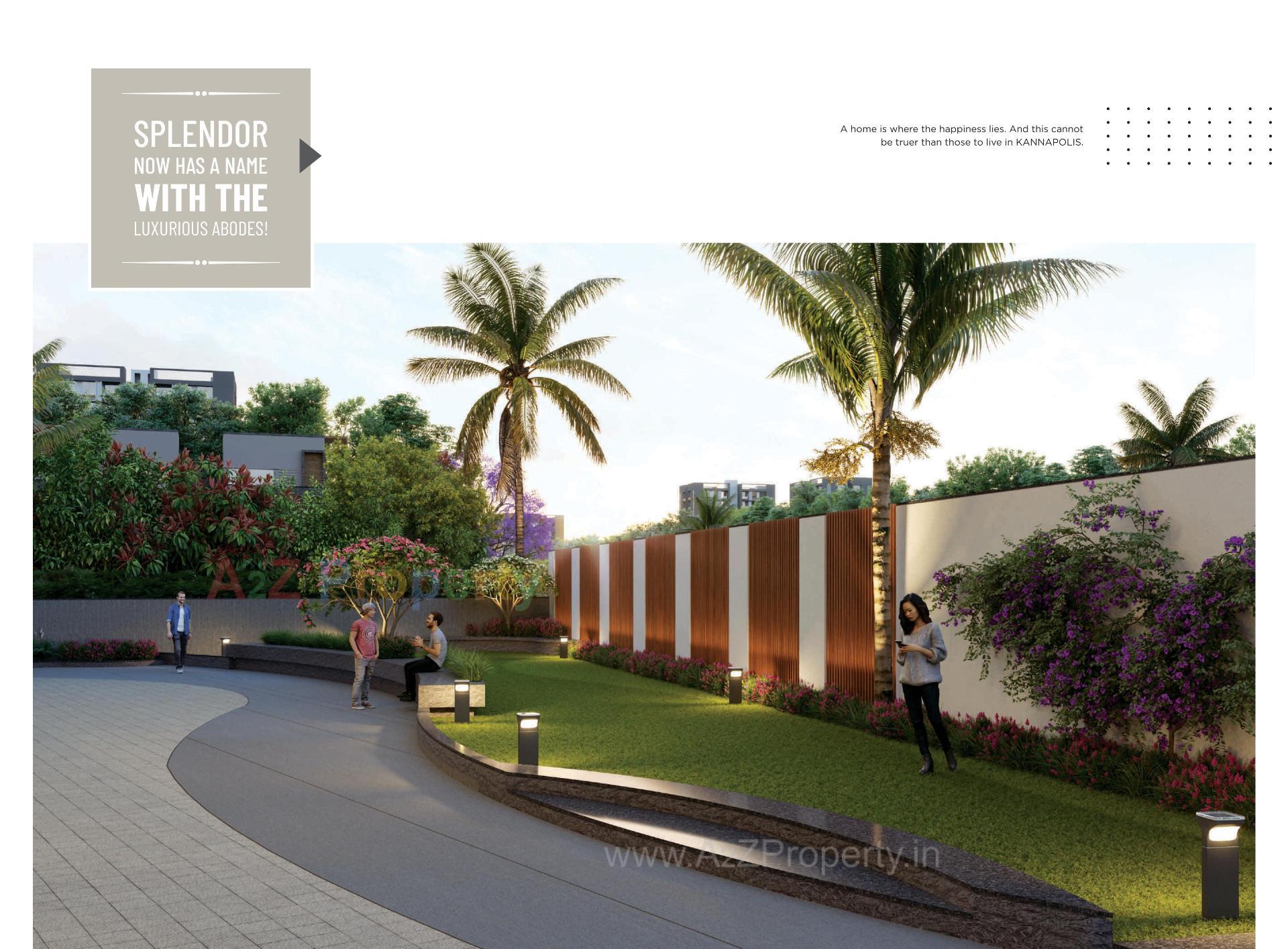 3D Elevation of real estate project Kannapolis located at Ahmedabad, Ahmedabad, Gujarat