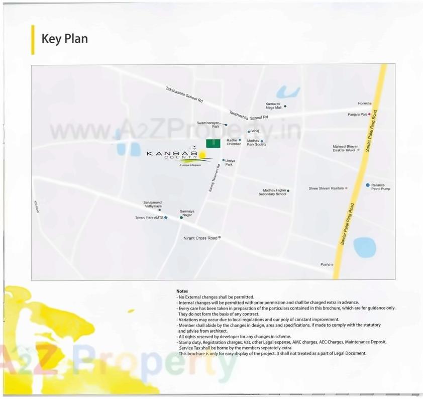  of real estate project Kansas County located at Vastral, Ahmedabad, Gujarat