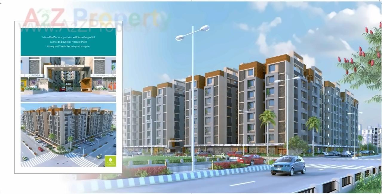3D Elevation of real estate project Kansas Devasya located at Vastral, Ahmedabad, Gujarat