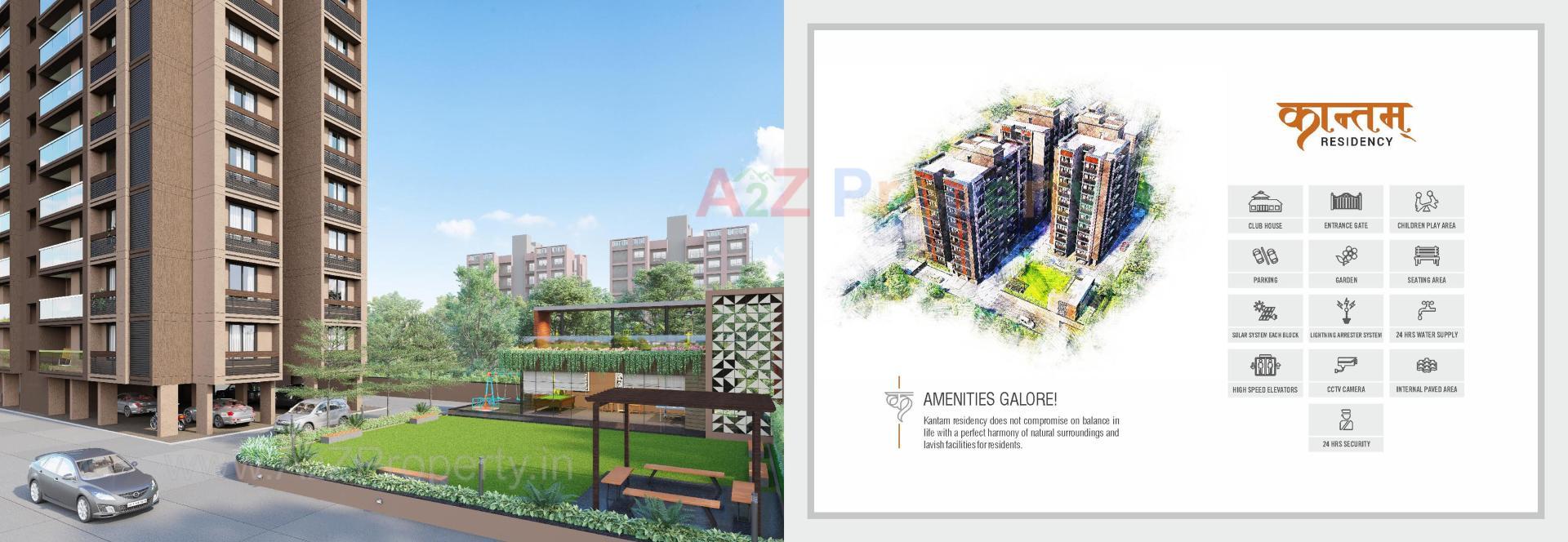  of real estate project Kantam Residency located at Chenpur, Ahmedabad, Gujarat