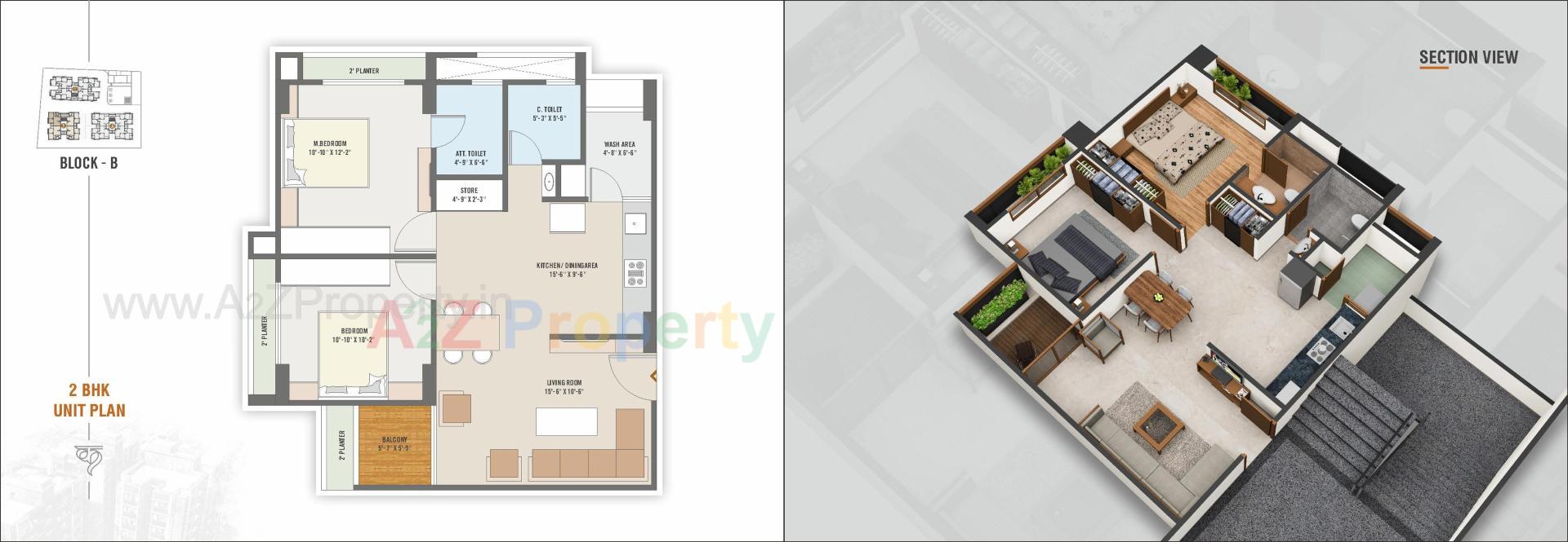Layout of real estate project Kantam Residency located at Chenpur, Ahmedabad, Gujarat