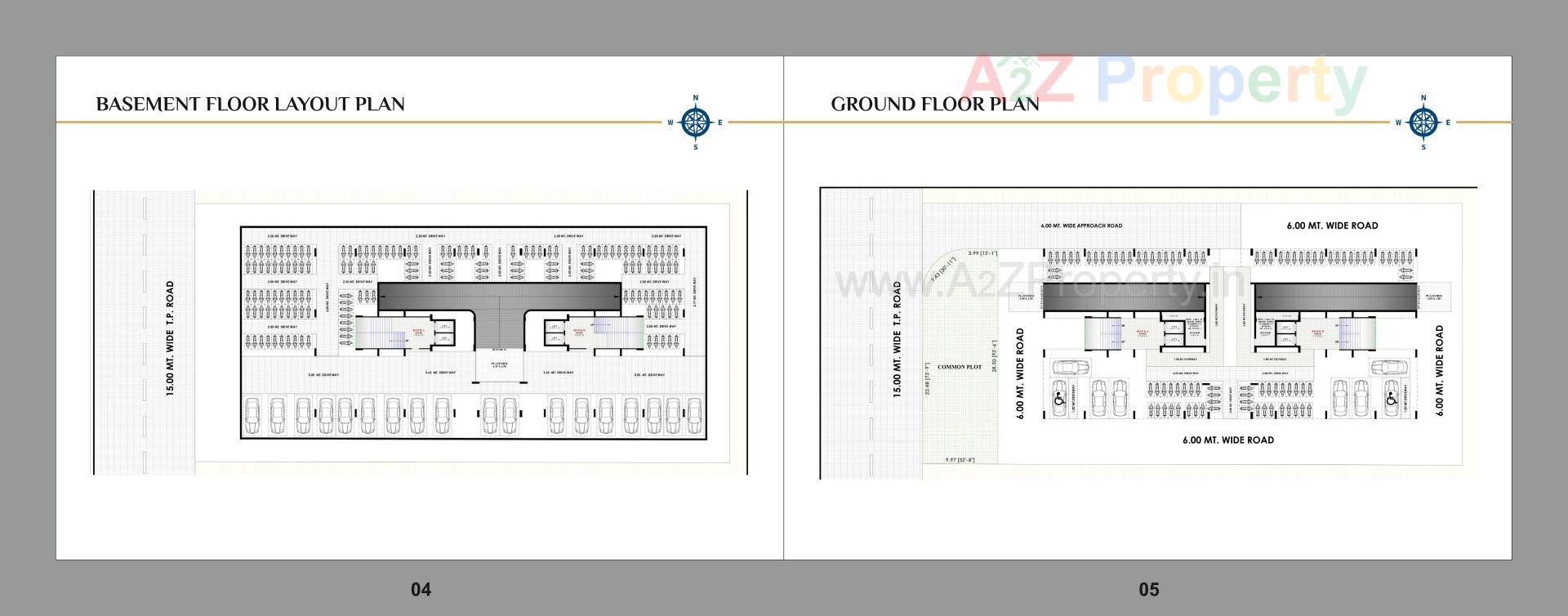 Layout of real estate project Karm Infinity Homes located at Hanspura, Ahmedabad, Gujarat