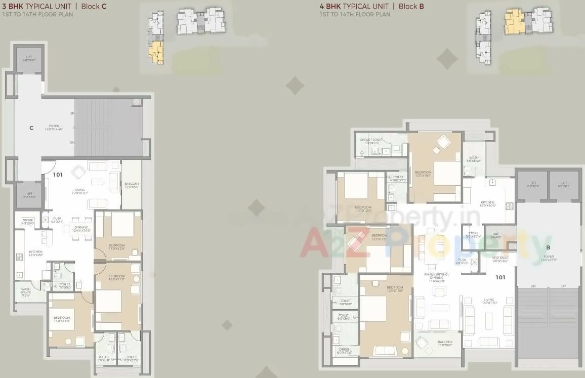 Layout of real estate project Karmyog Heights located at Changispur, Ahmedabad, Gujarat