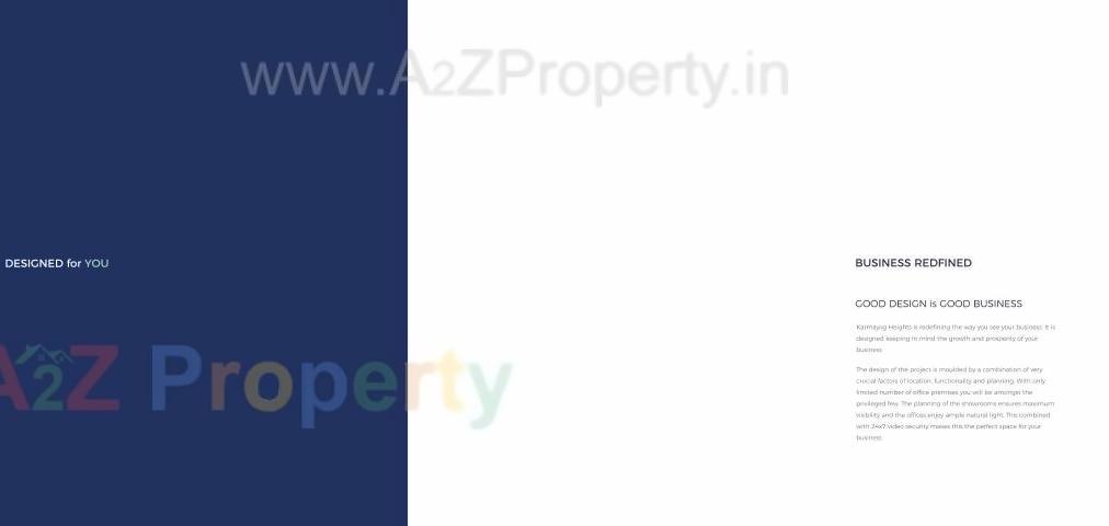  of real estate project Karmyog Heights located at Changispur, Ahmedabad, Gujarat