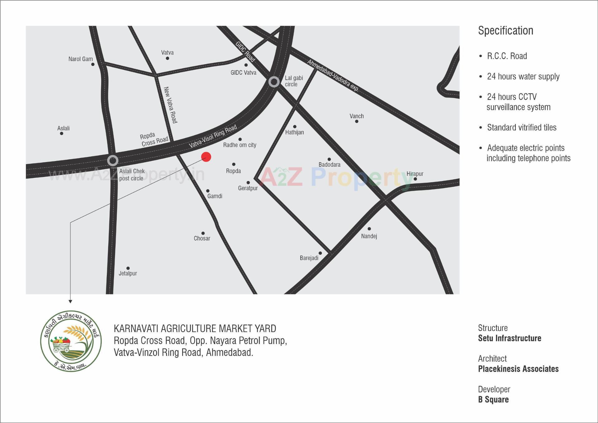  of real estate project Karnavati Agriculture Market Yard located at Ahmedabad, Ahmedabad, Gujarat