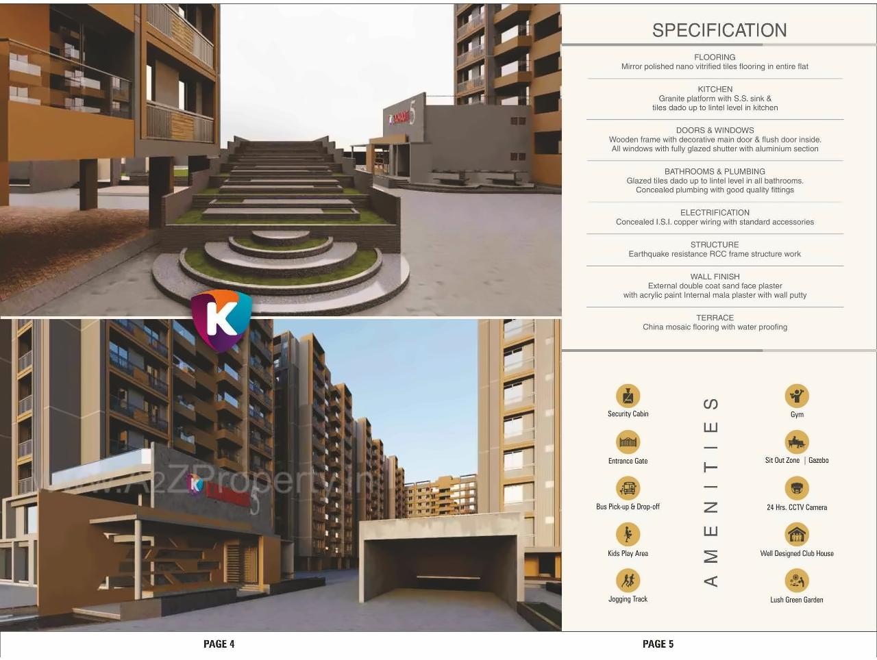  of real estate project Karnavati Appartment located at Vatva, Ahmedabad, Gujarat