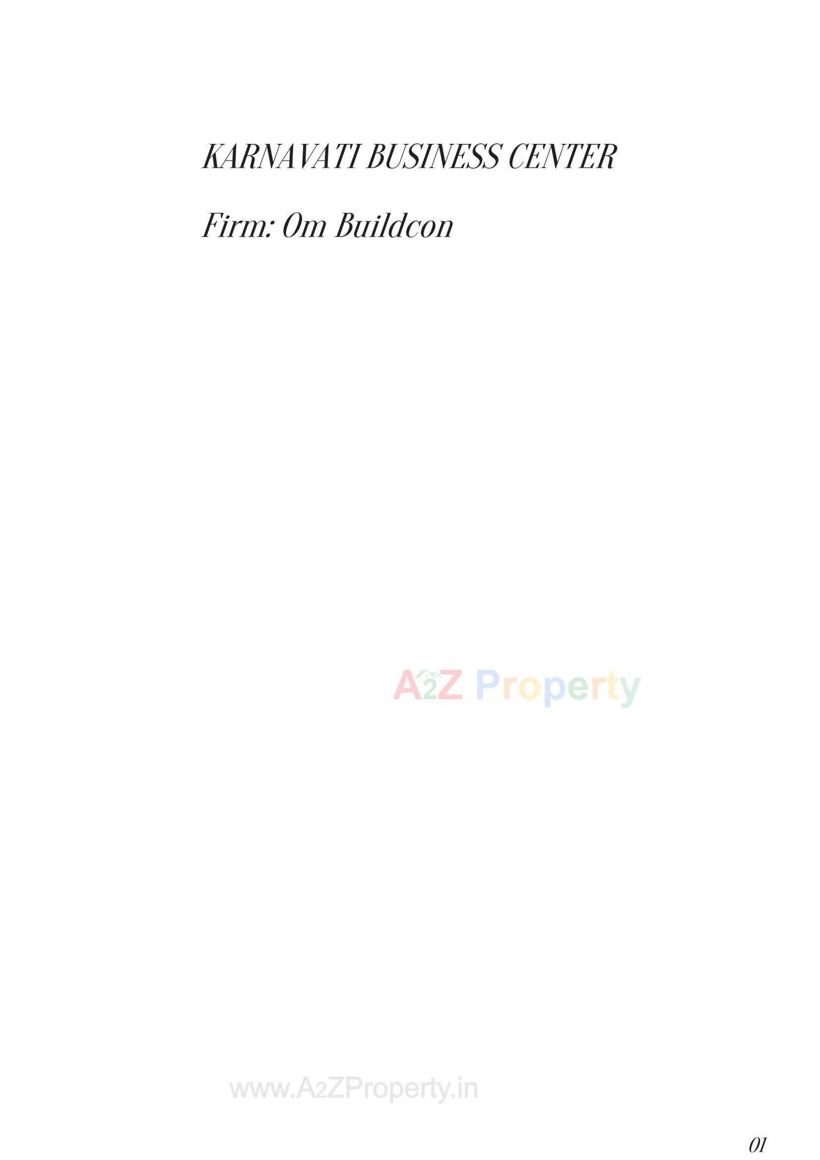  of real estate project Karnavati Business Center located at Aslali, Ahmedabad, Gujarat