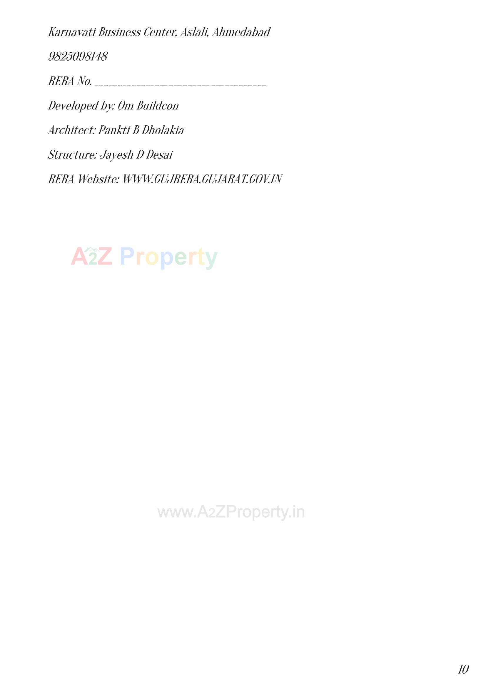  of real estate project Karnavati Business Center located at Aslali, Ahmedabad, Gujarat