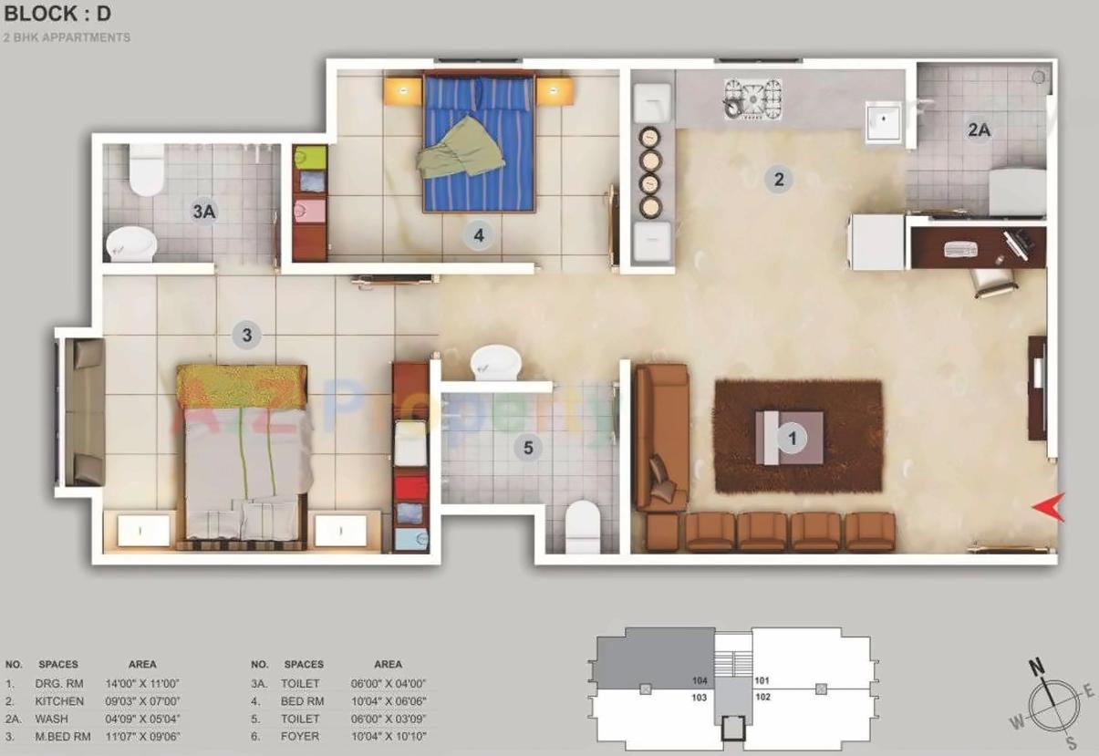 Layout of real estate project Karnavati Enclave located at City, Ahmedabad, Gujarat