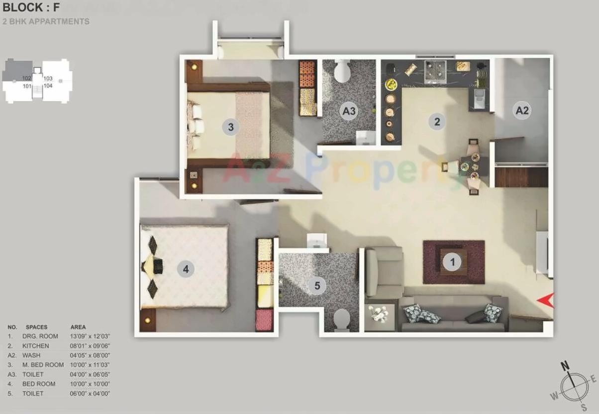 Layout of real estate project Karnavati Enclave located at City, Ahmedabad, Gujarat
