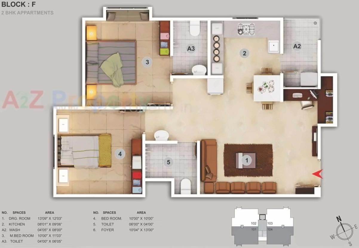Layout of real estate project Karnavati Enclave located at City, Ahmedabad, Gujarat