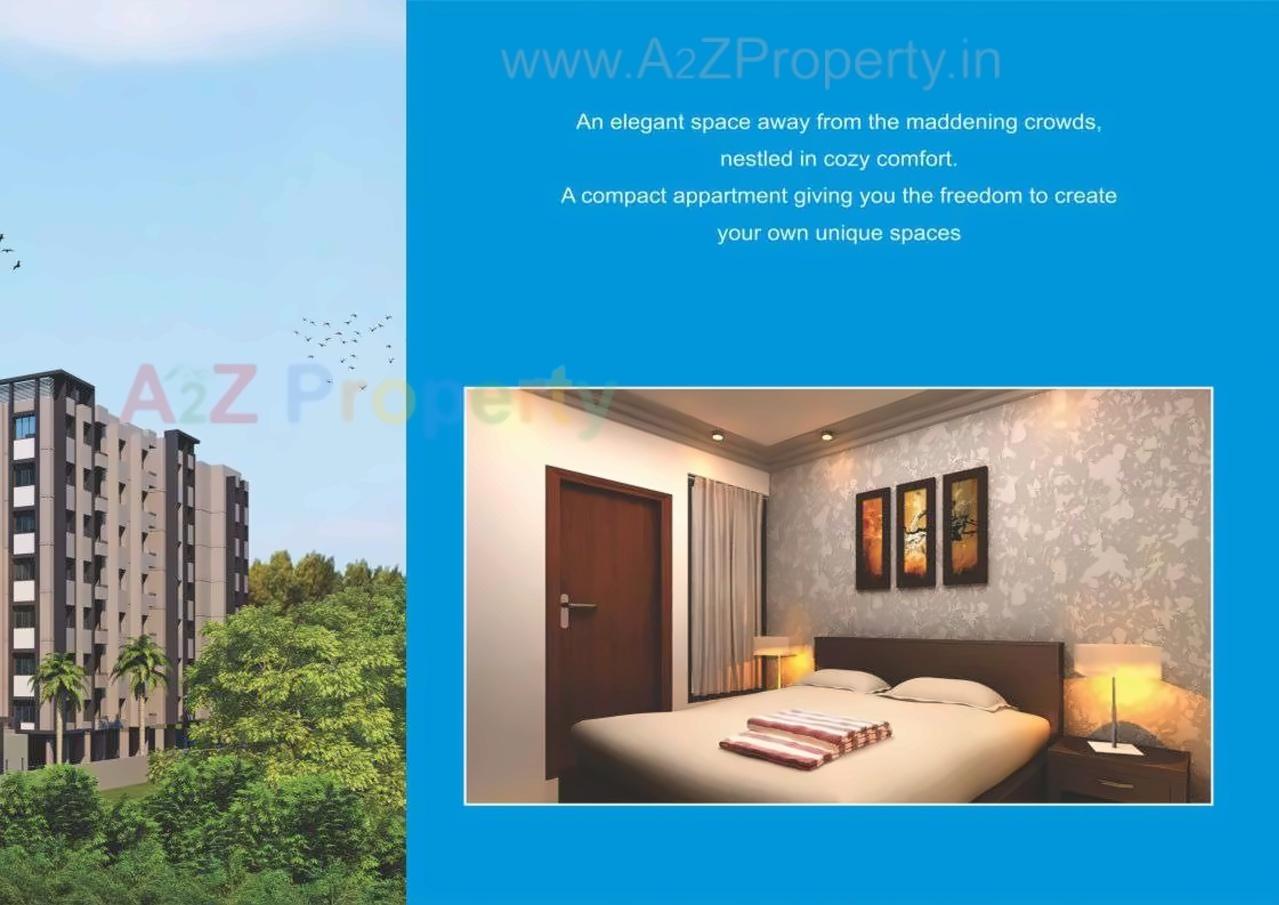 3D Elevation of real estate project Karnavati Enclave located at City, Ahmedabad, Gujarat