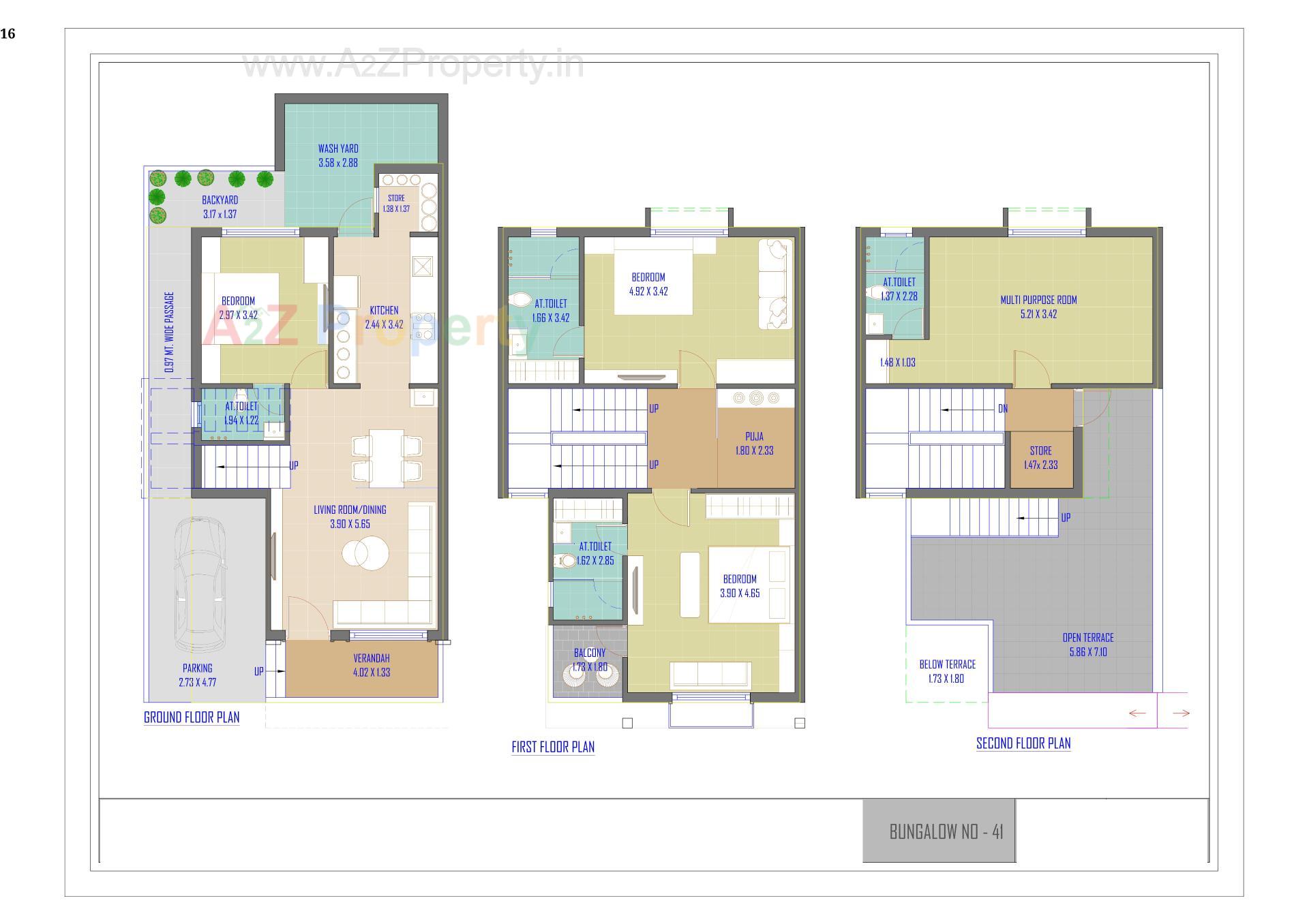 Layout of real estate project Karnavati Parisar located at Vatva, Ahmedabad, Gujarat
