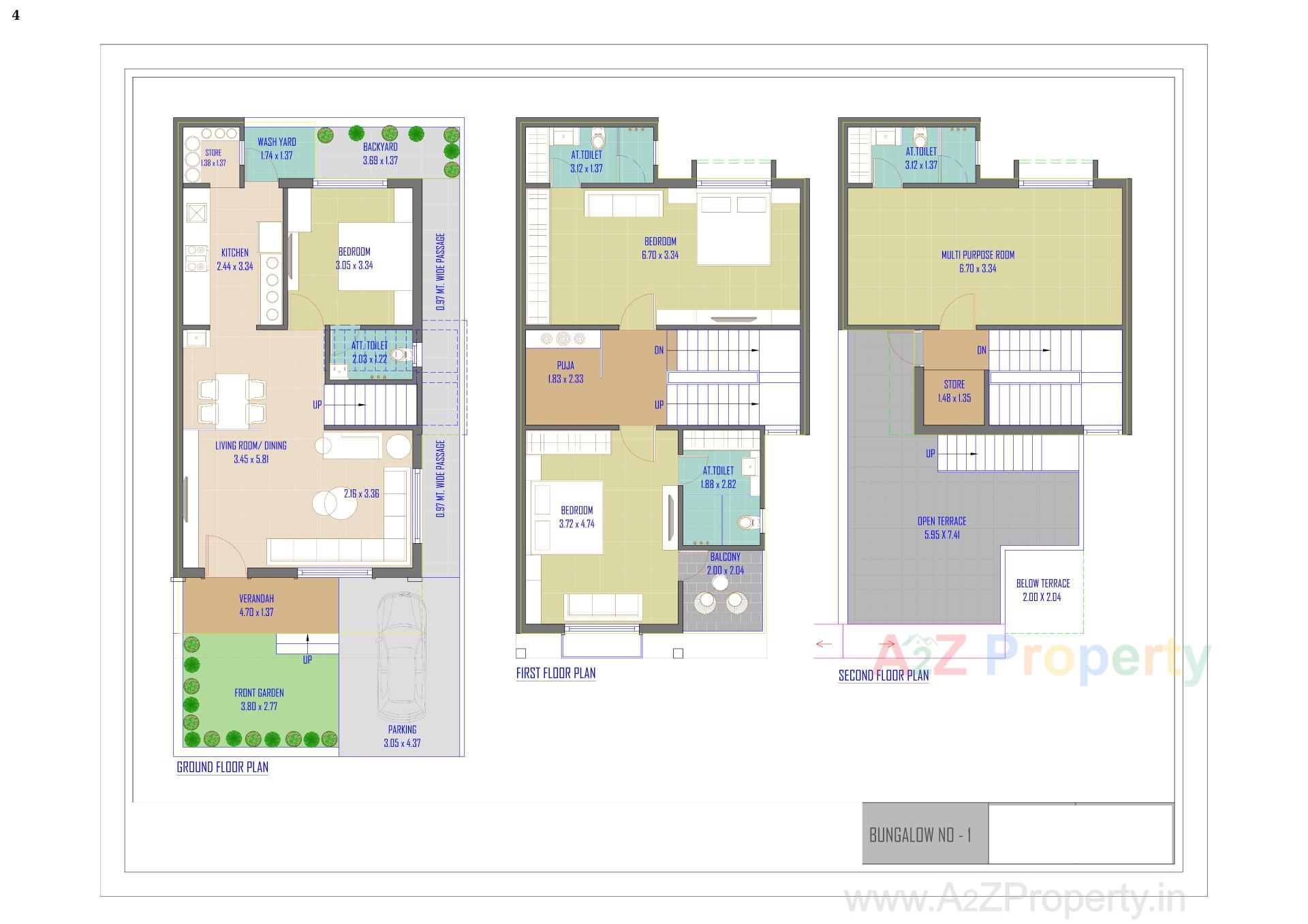 Layout of real estate project Karnavati Parisar located at Vatva, Ahmedabad, Gujarat