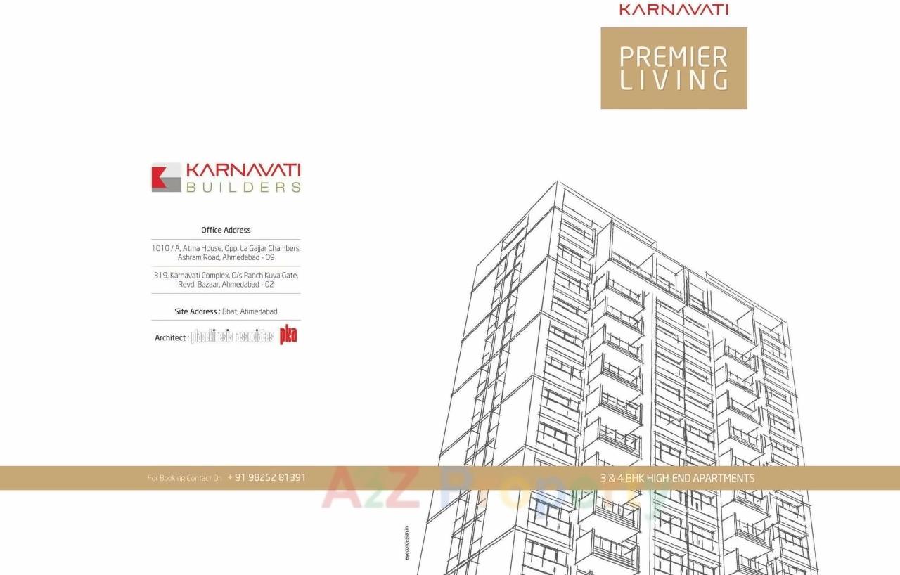  of real estate project Karnavati Premier Living located at Bhat, Ahmedabad, Gujarat
