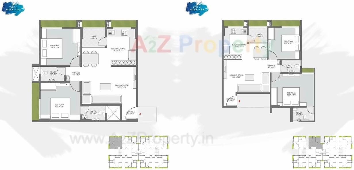 Layout of real estate project Karnavati Riviera located at Ramol, Ahmedabad, Gujarat