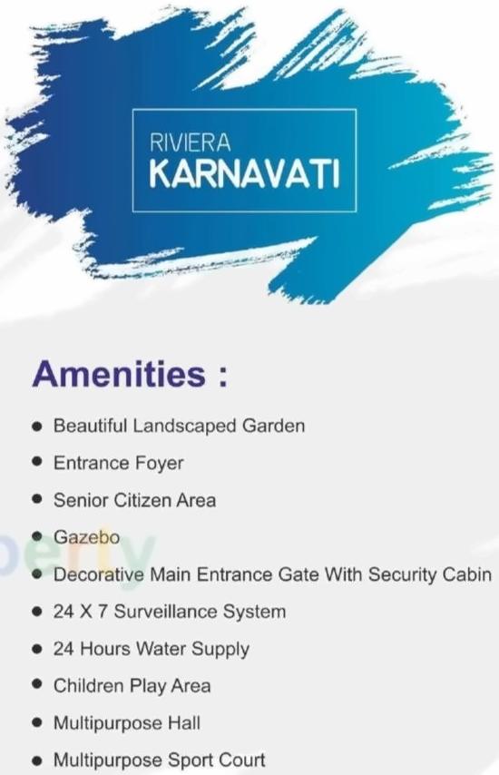 Amenities of Karnavati Riviera