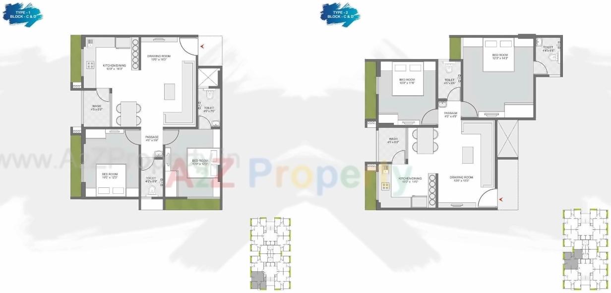 Layout of real estate project Karnavati Riviera located at Ramol, Ahmedabad, Gujarat