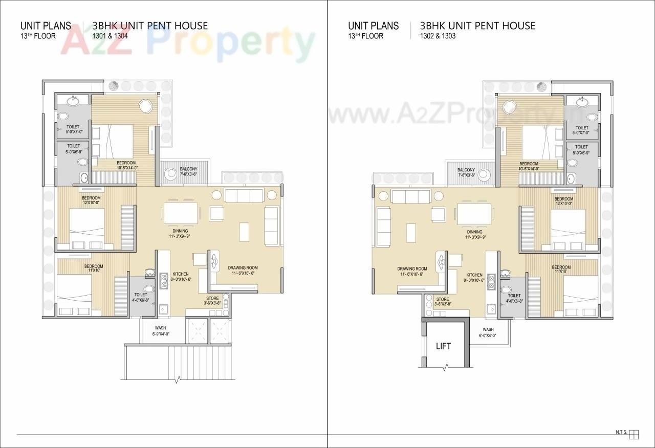 Layout of real estate project Karnavati Skylane located at Ramol, Ahmedabad, Gujarat