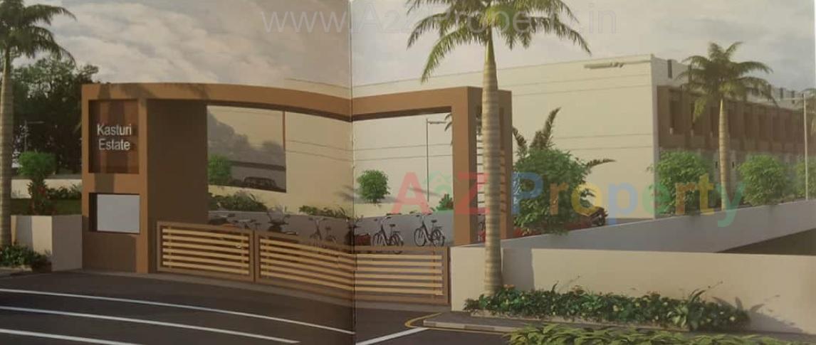 3D Elevation of real estate project Kasturi Industrial Estate located at Odhav, Ahmedabad, Gujarat