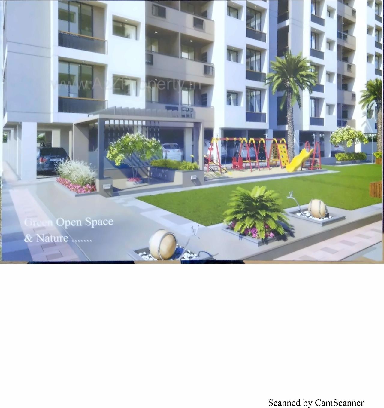 3D Elevation of real estate project Kasturi Pride located at Nikol, Ahmedabad, Gujarat