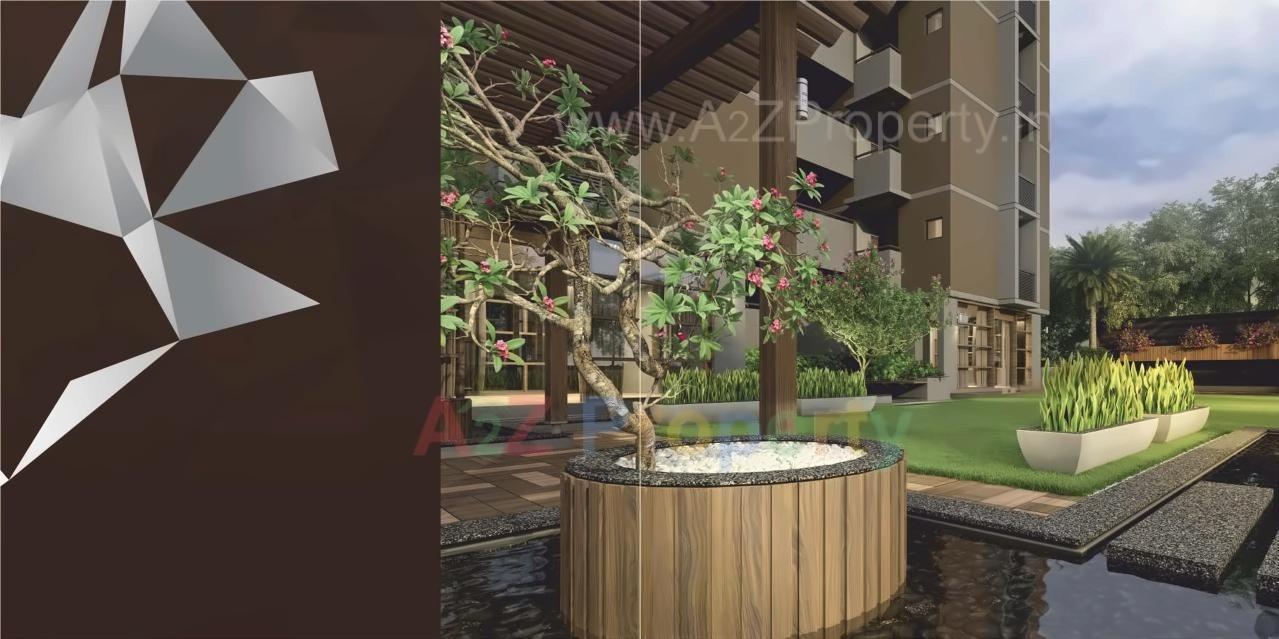 3D Elevation of real estate project Kautilya located at Tragad, Ahmedabad, Gujarat