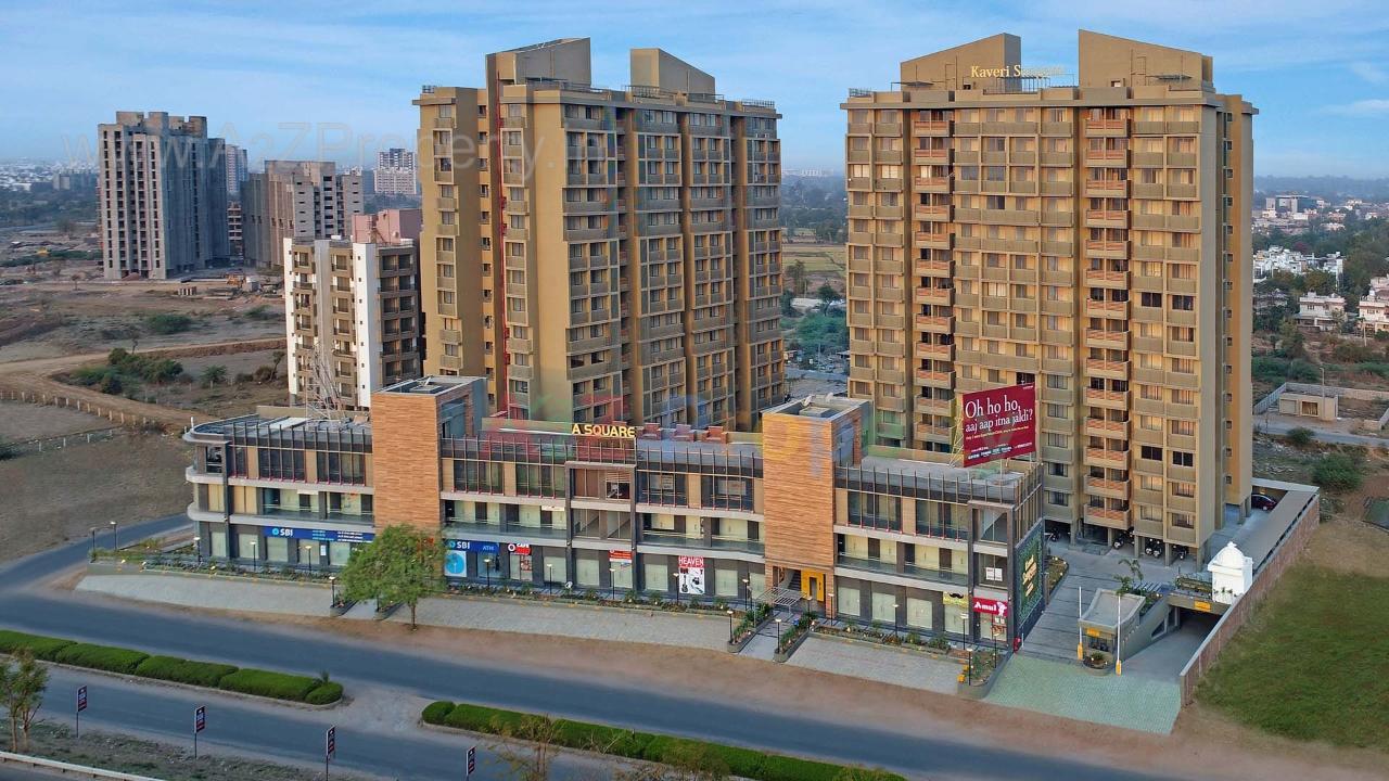 3D Elevation of real estate project Kaveri Sangam located at Ahmedabad, Ahmedabad, Gujarat