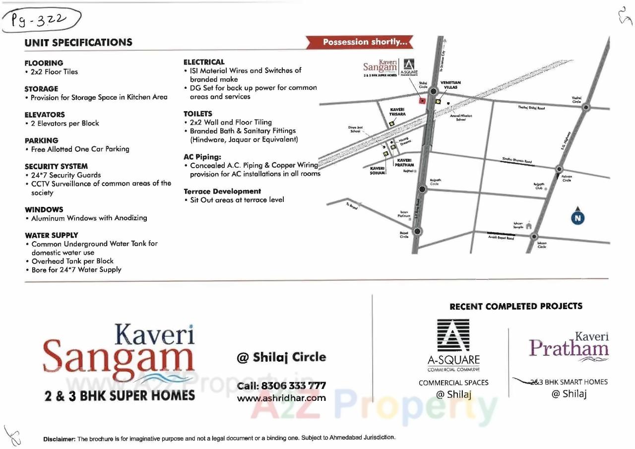  of real estate project Kaveri Sangam located at Ahmedabad, Ahmedabad, Gujarat