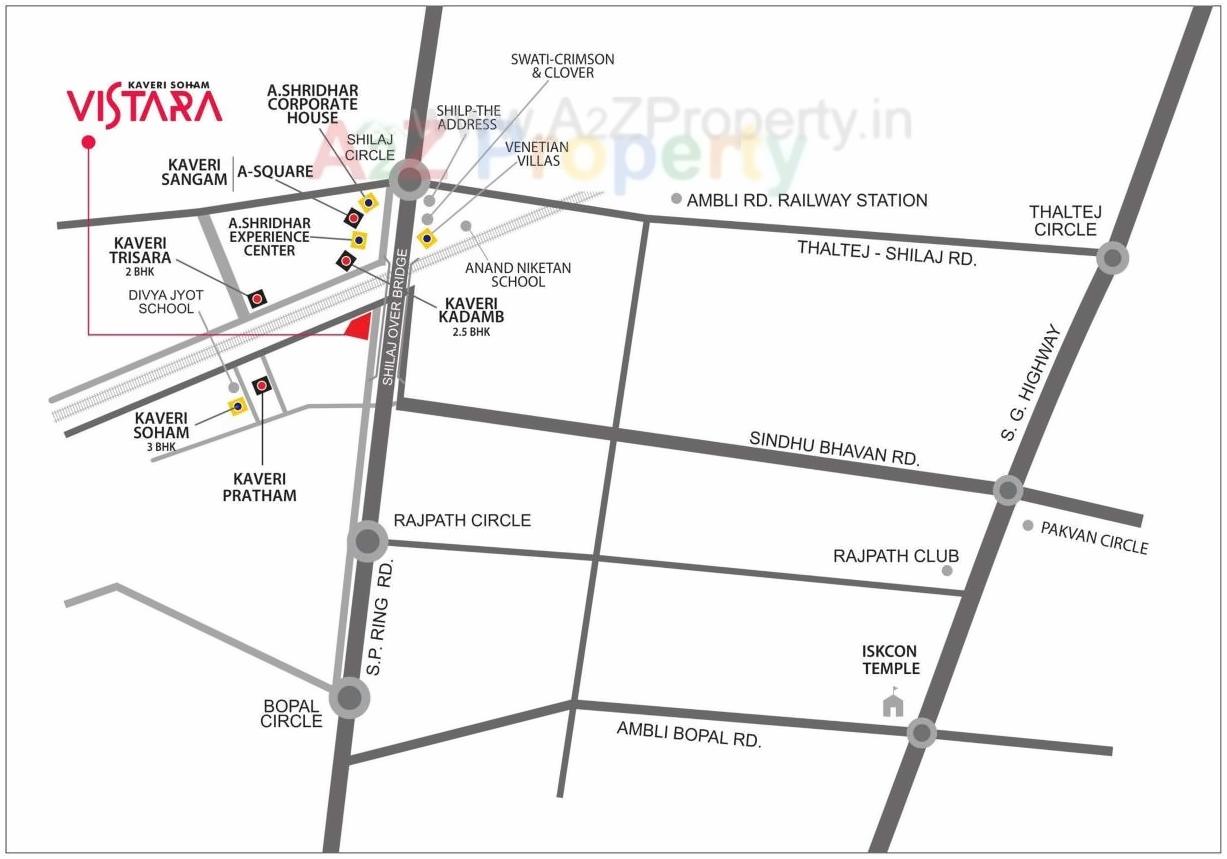  of real estate project Kaveri Soham Vistara located at Shilaj, Ahmedabad, Gujarat