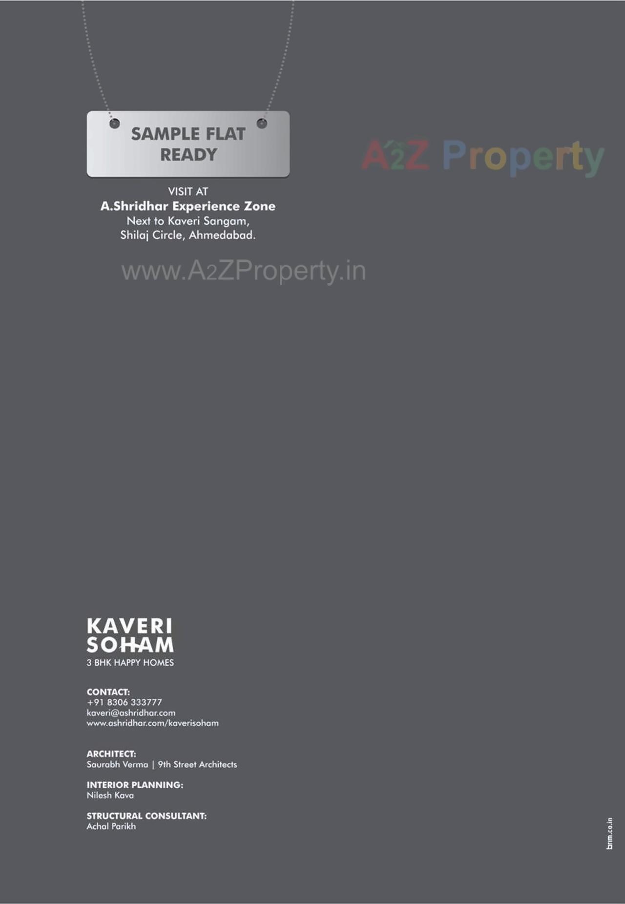  of real estate project Kaveri Soham located at City, Ahmedabad, Gujarat