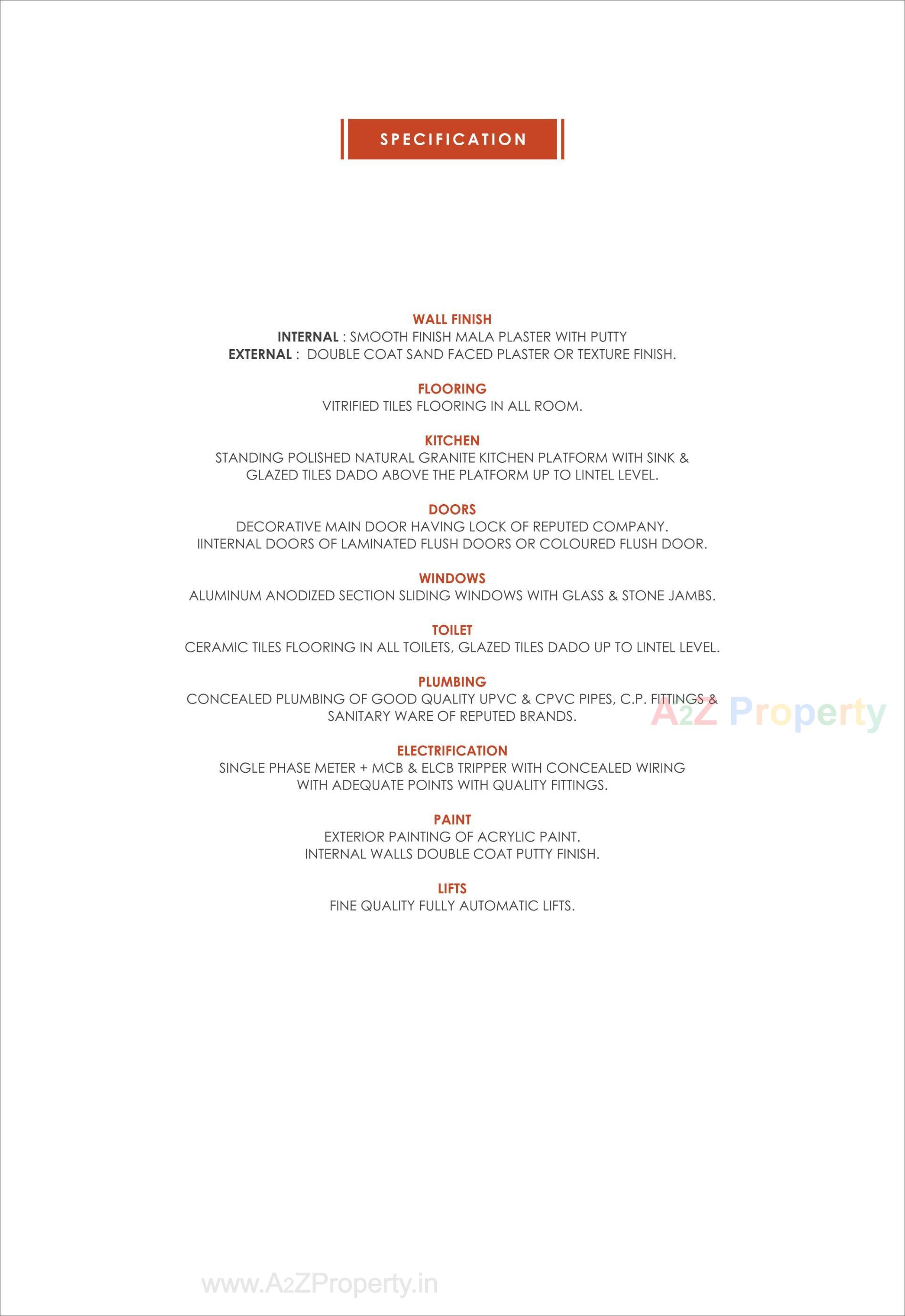  of real estate project Kavisha Amara located at Shela, Ahmedabad, Gujarat