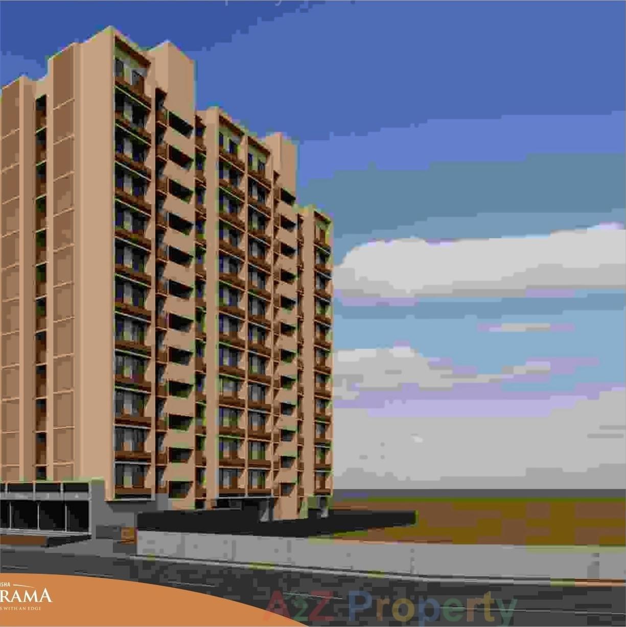 3D Elevation of real estate project Kavisha Panorama located at Ghuma, Ahmedabad, Gujarat