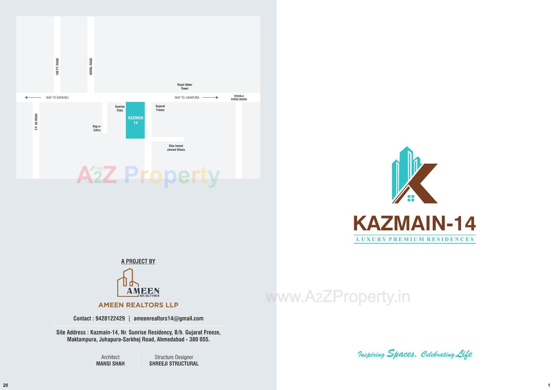 of real estate project Kazmain located at Maktampura, Ahmedabad, Gujarat