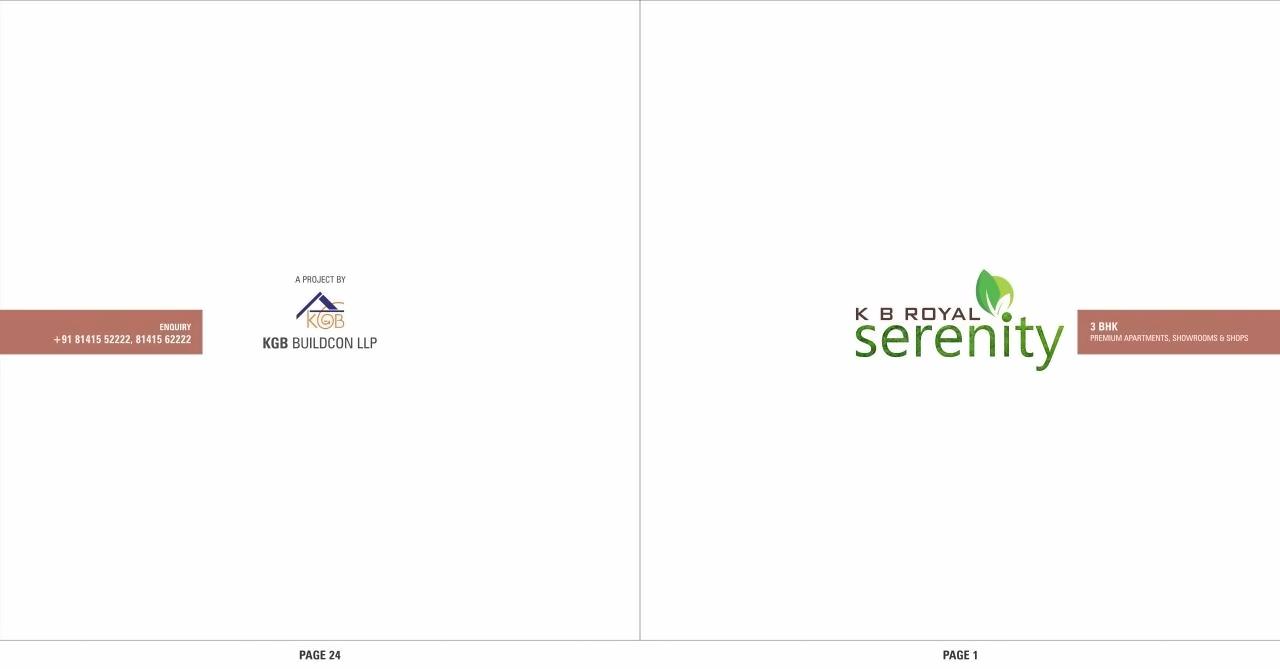  of real estate project Kb Royal Serenity located at Chandkheda, Ahmedabad, Gujarat