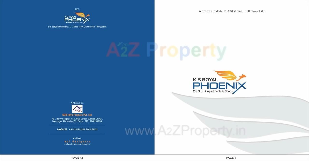  of real estate project Kb Royalphoenix located at City, Ahmedabad, Gujarat