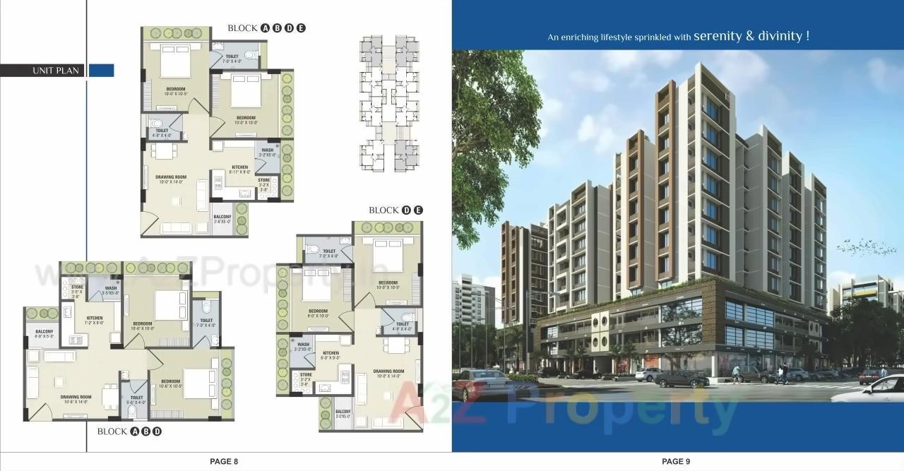 Layout of real estate project Kb Royalphoenix located at City, Ahmedabad, Gujarat