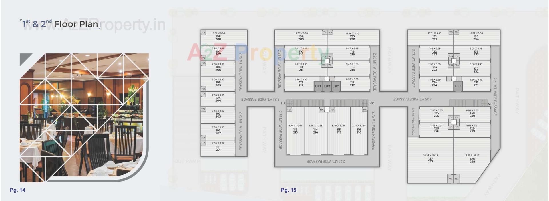 Layout of real estate project Kens Corner located at Ahmedabad, Ahmedabad, Gujarat