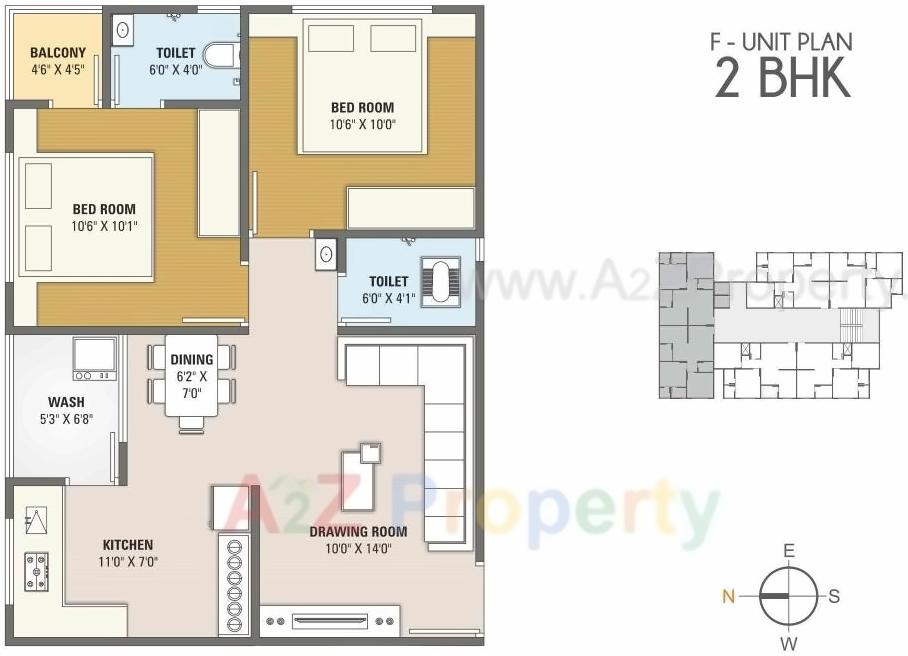 Layout of real estate project Kesar Exotica located at Naroda, Ahmedabad, Gujarat
