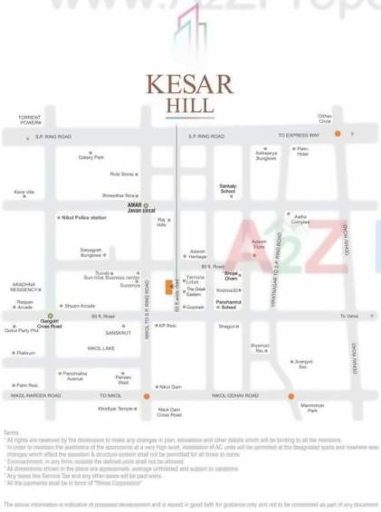  of real estate project Kesar Hill located at Ahmedabad, Ahmedabad, Gujarat