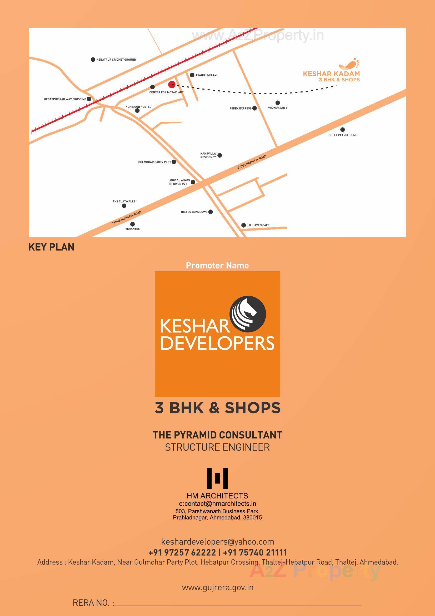  of real estate project Keshar Kadam located at Thaltej, Ahmedabad, Gujarat